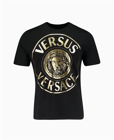 versace jeans blue lion shirt